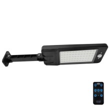 Dimbare Solar LED Straat Lamp met Sensor LED/7W/7,4V + afstandsbediening