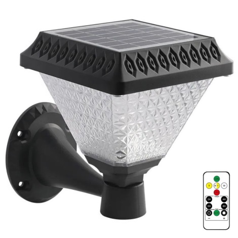 Likeur Vervagen Maak een sneeuwpop Dimbare Solar LED Wandlamp LED/0,8W/5,5V IP44 + afstandsbediening |  Lampenmanie