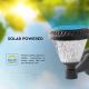 Dimbare Solar LED Wandlamp LED/0,8W/5,5V 3000/4000/6400K IP44 + afstandsbediening