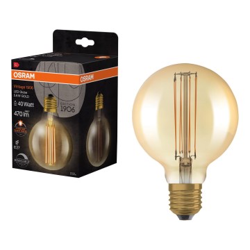 Dimbare vintage filament LED-lamp E27/5,8W/230V 2200K - Osram