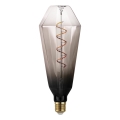Dimbare Vintage LED-lamp E27/4W/230V 1800K met gerookt glas - Eglo 110238