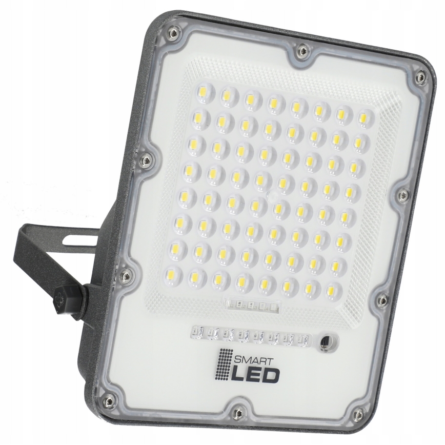 Dimbare LED-zonneschijnwerper LED/100W/3,2V 5000K 10500 mAh IP65 zwart + afstandsbediening