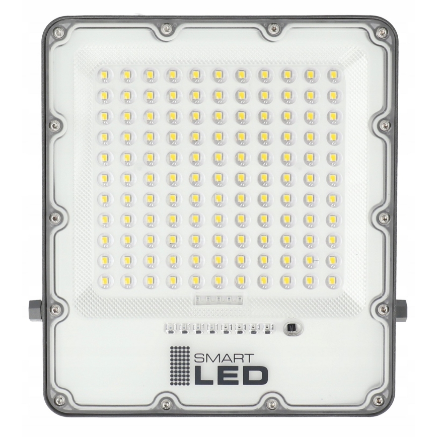 Dimbare LED-zonneschijnwerper LED/150W/3,2V 5000K 15000 mAh IP65 zwart + afstandsbediening
