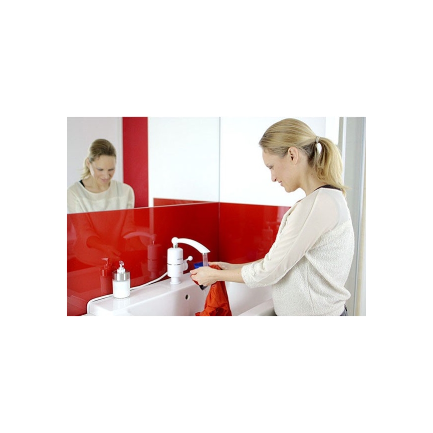 Doorstroomwaterverwarmer 3000W/230V wit