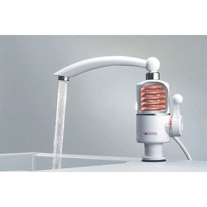 Doorstroomwaterverwarmer 3000W/230V wit