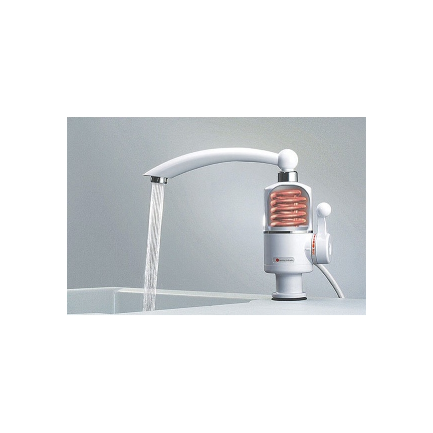 Doorstroomwaterverwarmer 3000W/230V wit