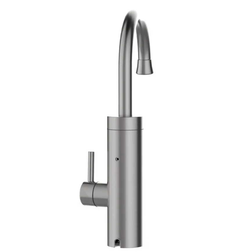 Doorstroomwaterverwarmer met LED scherm 3000W/230V IPX4 roestvrij