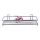 Douchewandplank 10x30 cm glanzend chroom