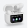 Draadloos earphones met LCD scherm wit