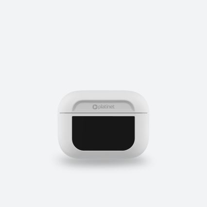 Draadloos earphones met LCD scherm wit