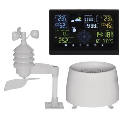 Draadloos weerstation 3 × 1,5 V AAA