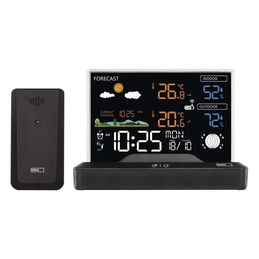 Draadloos weerstation 5V/2xAAA + 2xAAA