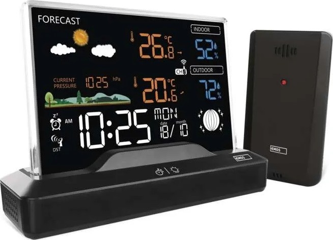 Draadloos weerstation 5V/2xAAA + 2xAAA