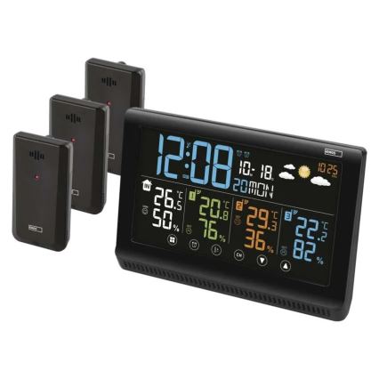 Draadloos weerstation 5V/3xAAA + 2xAAA