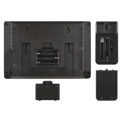 Draadloos weerstation 5V/3xAAA + 2xAAA