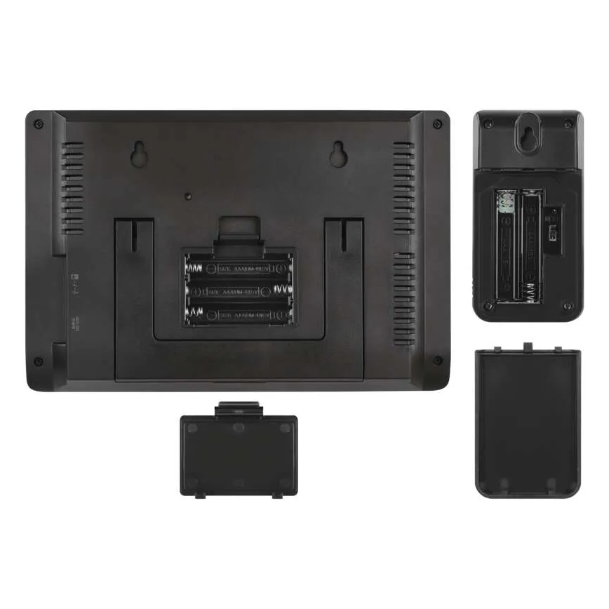 Draadloos weerstation 5V/3xAAA + 2xAAA