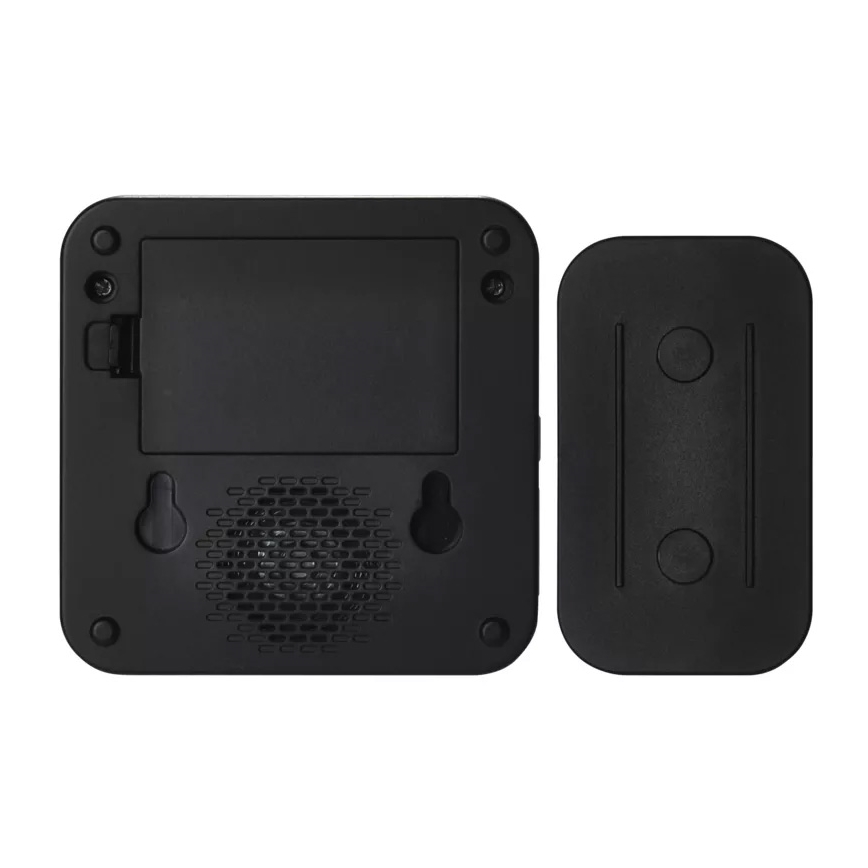 Draadloze Deurbel op Batterijen 3xAAA IP56 zwart