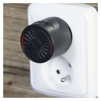 Draadloze deurbel voor stopcontact 230V + 1xCR2032 zwart