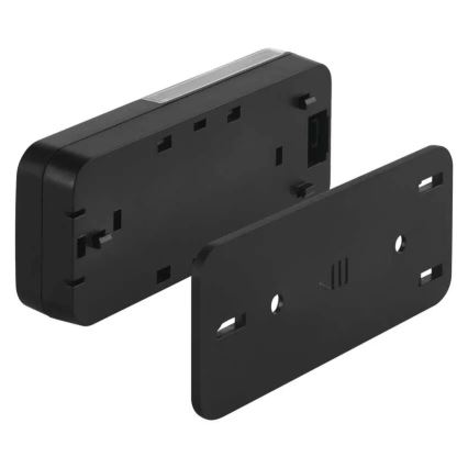 Draadloze deurbel voor stopcontact 230V + 1xCR2032 zwart