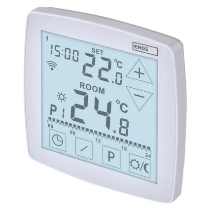 Draadloze digitale thermostaat GoSmart 230V/16A Wi-Fi Tuya