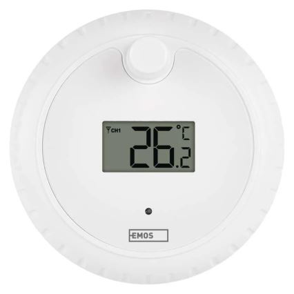 Draadloze drijvende zwembadthermometer 2xAA