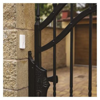 Draadloze inbouwdeurbel 230V + 1xCR2032 wit