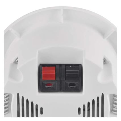 Draadloze inbouwdeurbel 230V + 1xCR2032 wit