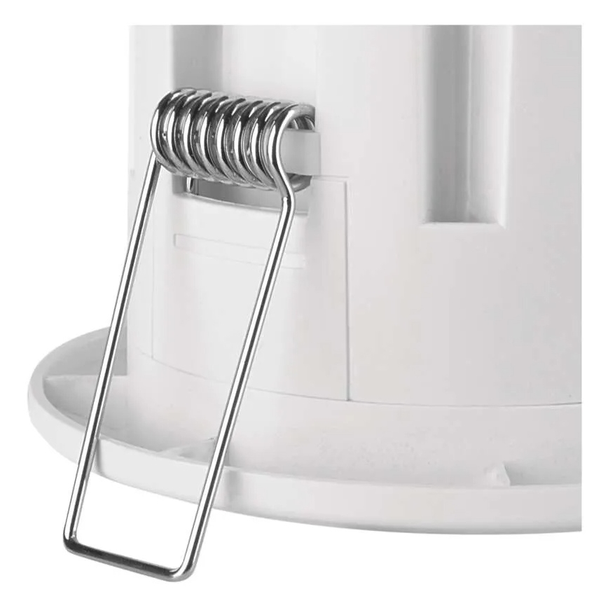 Draadloze inbouwdeurbel 230V + 1xCR2032 wit