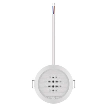 Draadloze inbouwdeurbel 230V + 1xCR2032 wit