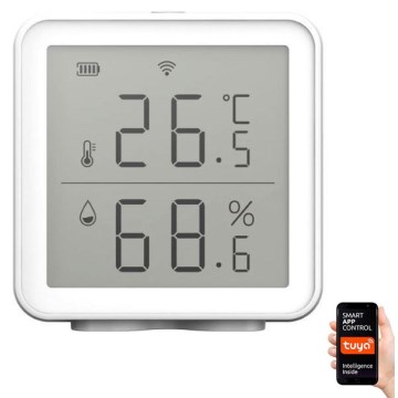 Draadloze thermometer met een vochtigheidsmeter 3xAA Wi-Fi Tuya