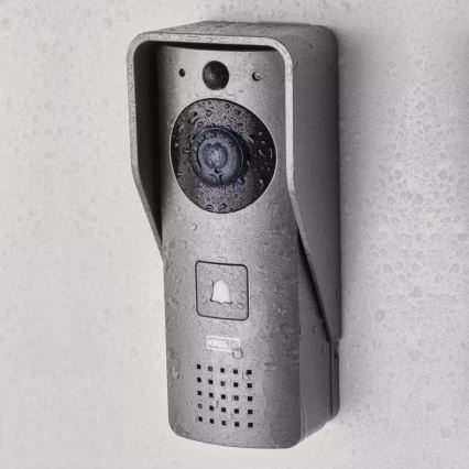 Draadloze video-deurbel met bewegingssensor GoSmart 12V/3xAA IP44 Wi-Fi Tuya