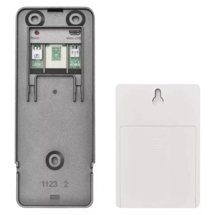 Draadloze video-deurbel met bewegingssensor GoSmart 12V/3xAA IP44 Wi-Fi Tuya
