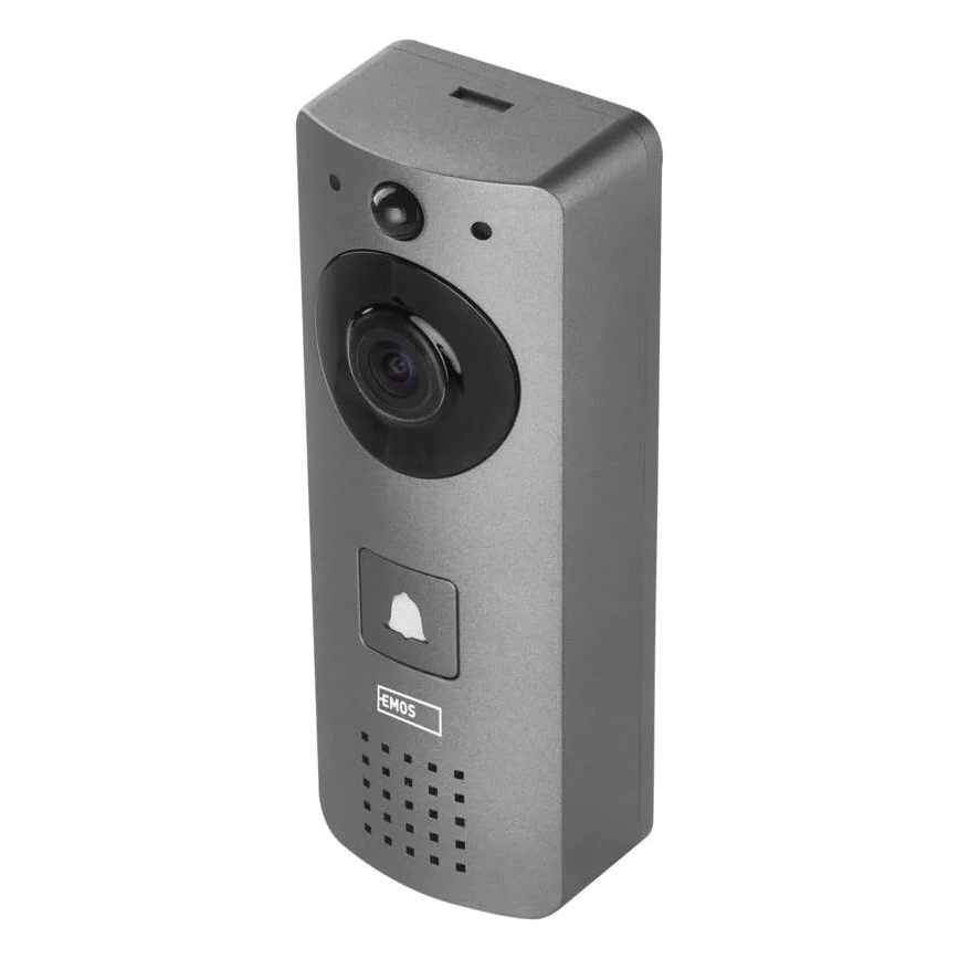 Draadloze video-deurbel met bewegingssensor GoSmart 12V/3xAA IP44 Wi-Fi Tuya