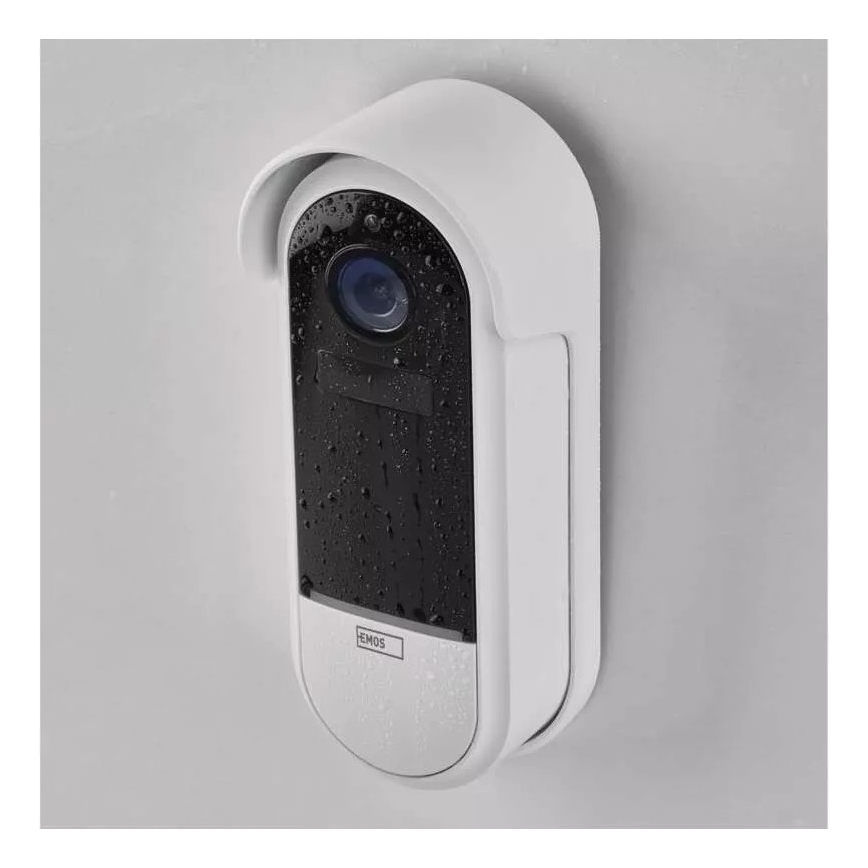 Draadloze video-deurbel met bewegingssensor GoSmart 5V 3xAA IP65 Wi-Fi Tuya
