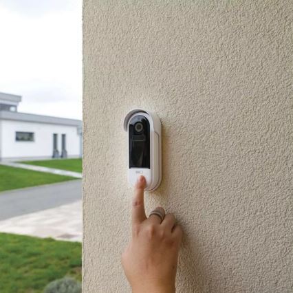Draadloze video-deurbel met bewegingssensor GoSmart 5V 3xAA IP65 Wi-Fi Tuya