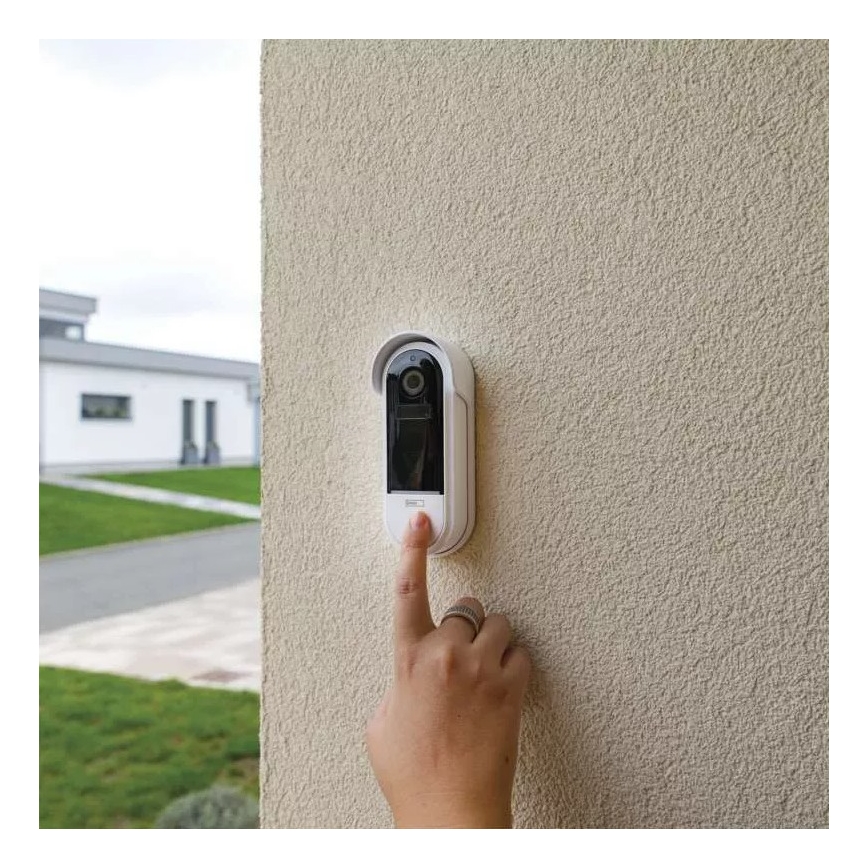 Draadloze video-deurbel met bewegingssensor GoSmart 5V 3xAA IP65 Wi-Fi Tuya