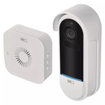 Draadloze video-deurbel met bewegingssensor GoSmart 5V 3xAA IP65 Wi-Fi Tuya
