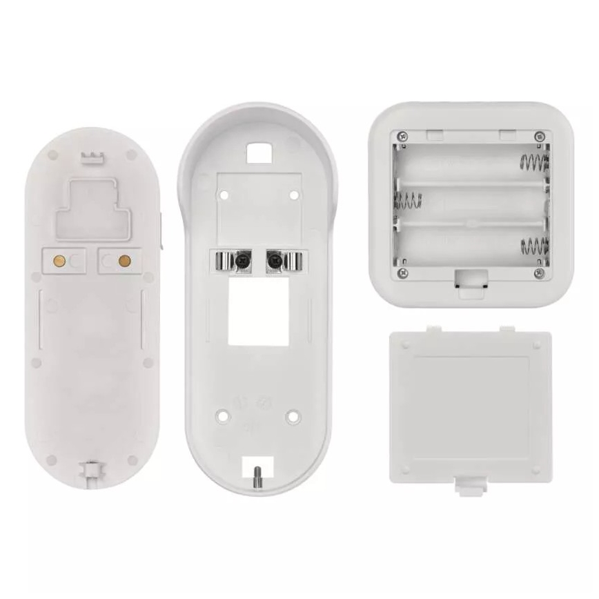 Draadloze video-deurbel met bewegingssensor GoSmart 5V 3xAA IP65 Wi-Fi Tuya