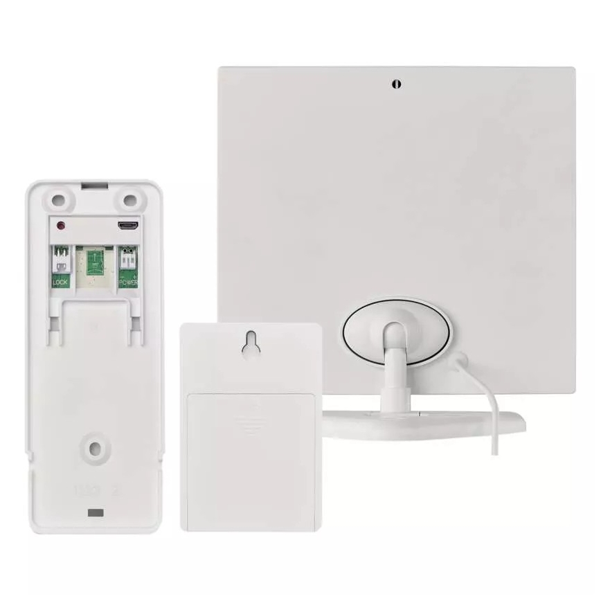 Draadloze video deurbel met een zonnepaneel GoSmart 4400 mAh 3xAA IP44 Wi-Fi Tuya