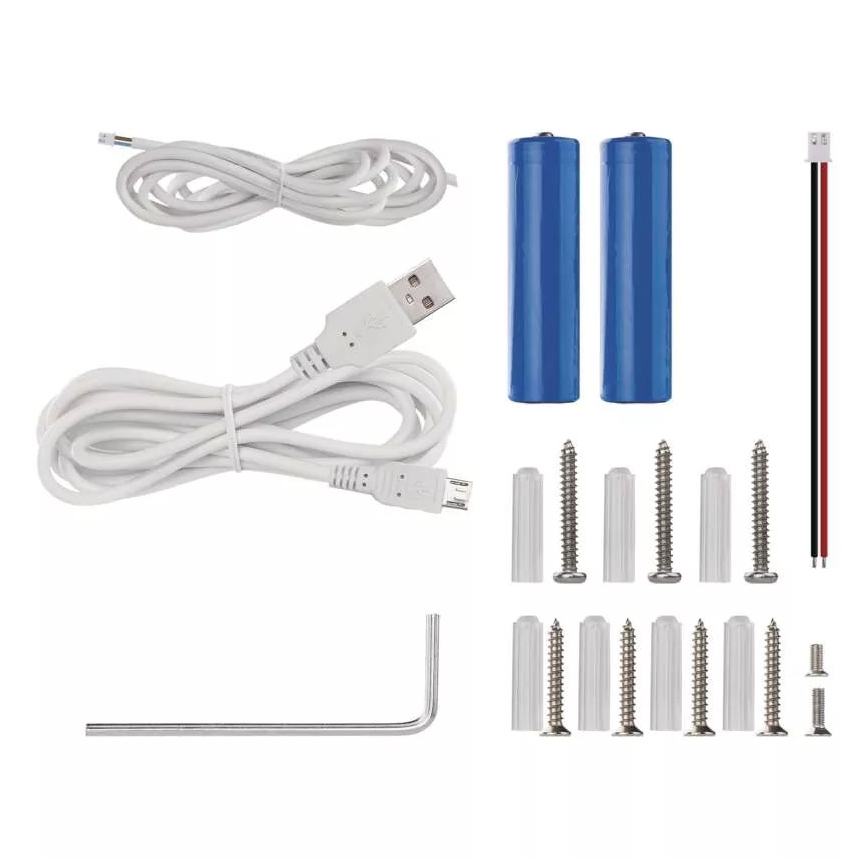 Draadloze video deurbel met een zonnepaneel GoSmart 4400 mAh 3xAA IP44 Wi-Fi Tuya