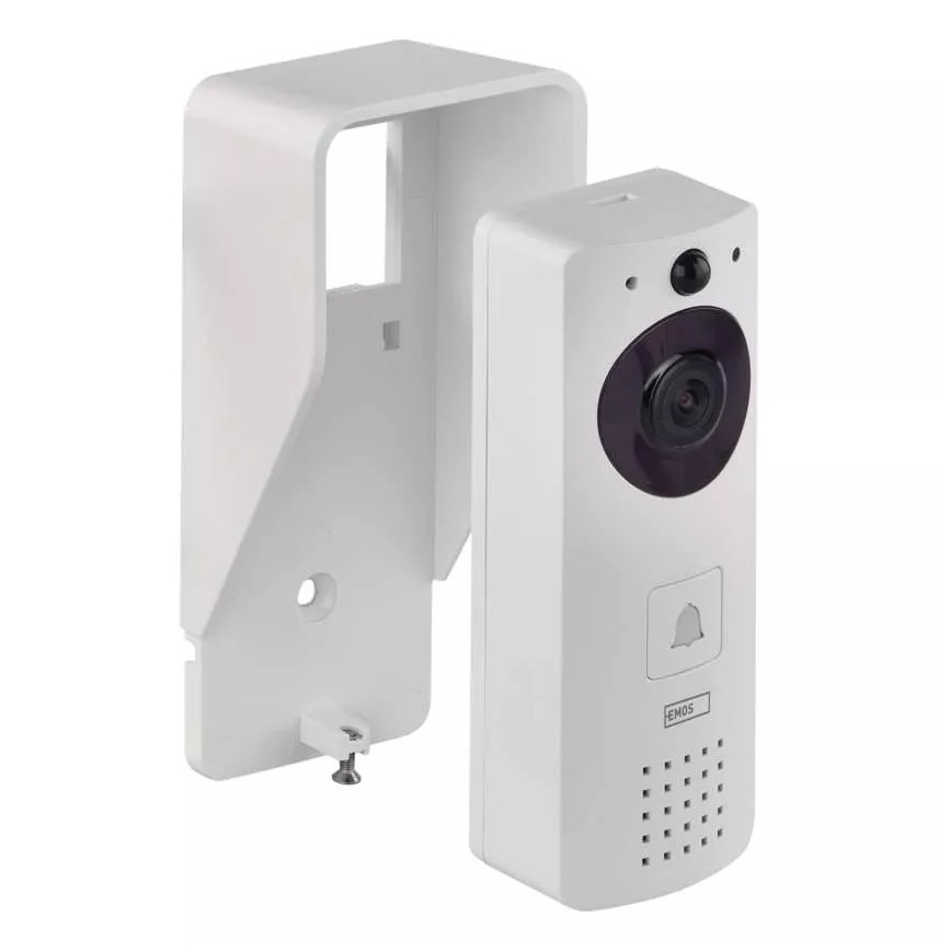 Draadloze video deurbel met een zonnepaneel GoSmart 4400 mAh 3xAA IP44 Wi-Fi Tuya
