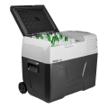 Draagbaar autokoelkast met LCD scherm 40 l 230V/12V/24V zwart