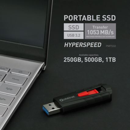 Draagbaar SSD drive 1 TB USB 3.2 Gen2