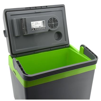 Draagbare autokoelbox 22 l 55W/12V/230V grijs/groen