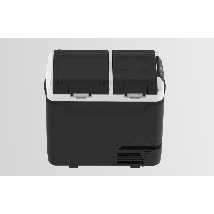 Draagbare autokoelbox 60 l 230V/12V/24V/230V grijs