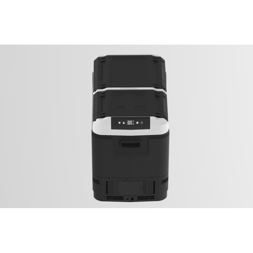 Draagbare autokoelbox 60 l 230V/12V/24V/230V grijs