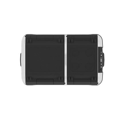 Draagbare autokoelbox 60 l 230V/12V/24V/230V grijs