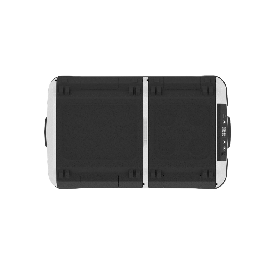 Draagbare autokoelbox 60 l 230V/12V/24V/230V grijs