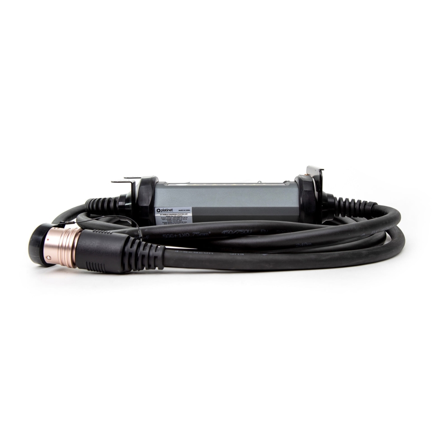 Draagbare oplader voor elektrische auto's met 4 Type 2 adapters 32A/480V 22kW 5m IP67