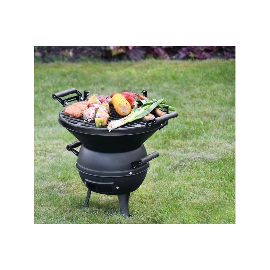 Draagbare grill 35 cm